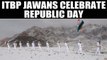 ITBP Jawans celebrate 71st Republic Day at 17000 feet & minus 20 degrees at Ladakh |Oneindia News