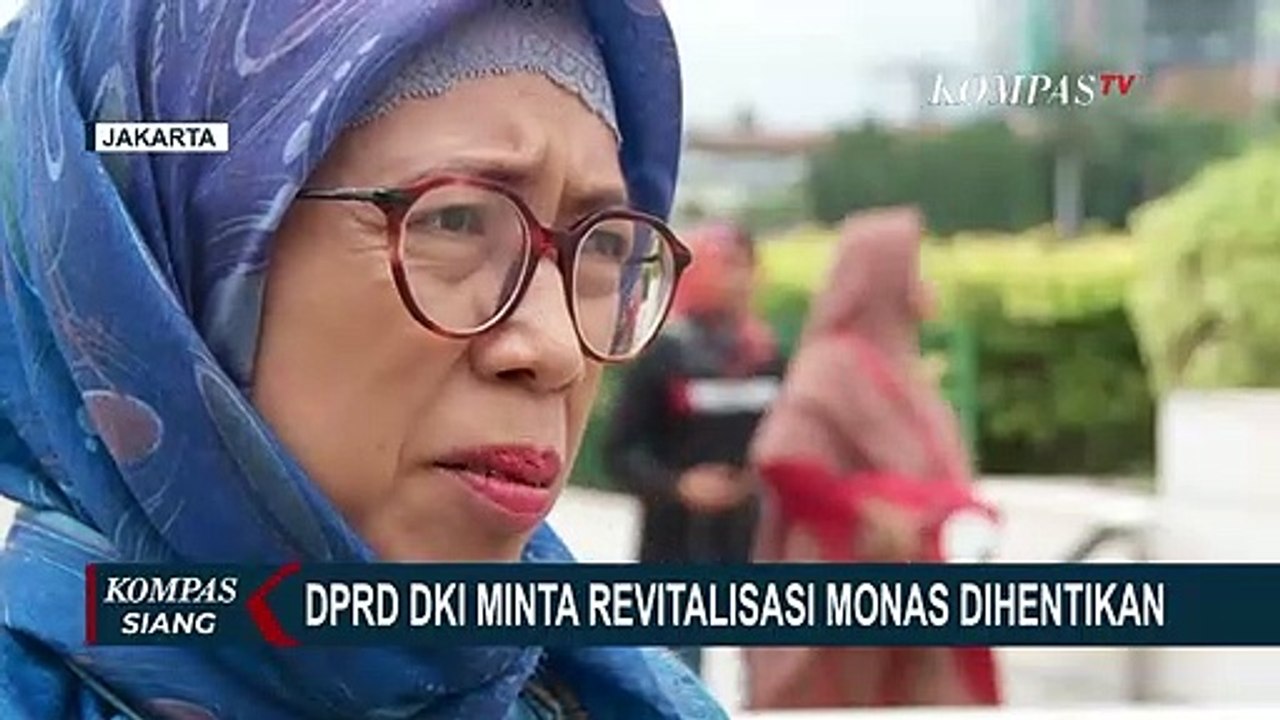 DPRD DKI Minta Revitalisasi Monas Dihentikan