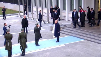 İstanbul-cumhurbaşkanı erdoğan atatürk havalimanı'ndan ayrılışı