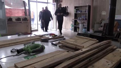 "Pati Konutları" projesiyle atık malzemeler hayvanlar için yuvaya dönüştü