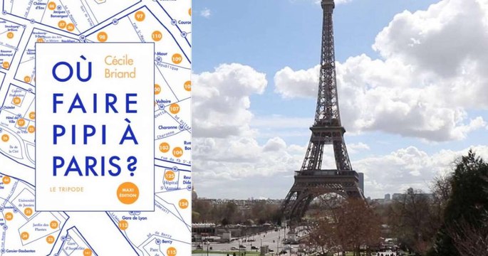 Où faire pipi à Paris ? Ce livre qui pourrait bien sauver beaucoup de touristes