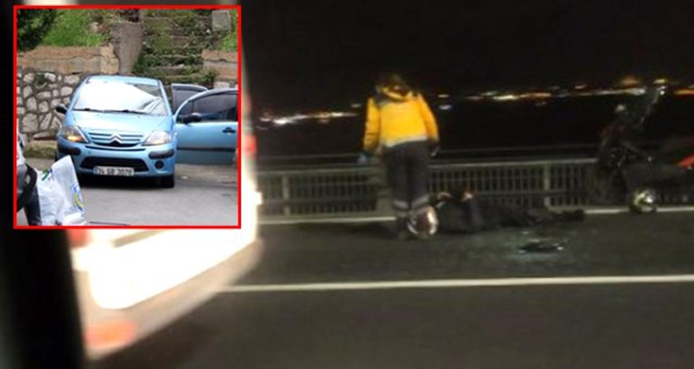 Kız arkadaşını arabada öldürüp köprüden atlayan adamın cesedi bulundu! Olay yerinden ilk kareler geldi