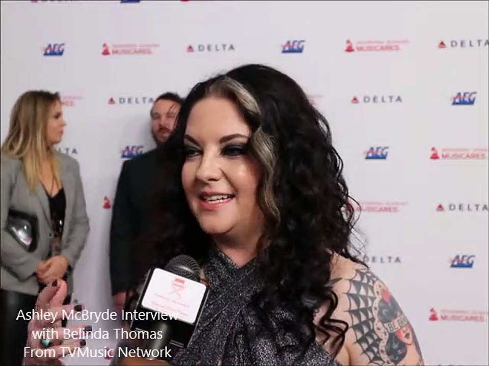 Ashley McBryde  Interview - Musicares 2020 Person of the Year Aerosmith Red Carpet