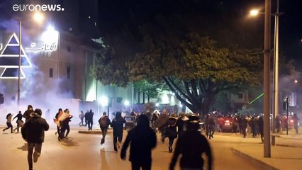 Cien días de protestas contra los políticos en el Líbano