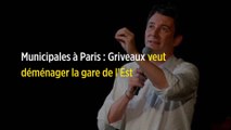 Municipales à Paris : Griveaux veut déménager la gare de l'Est