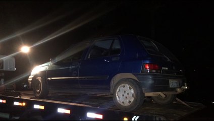 Renault Clio com alerta de furto é recuperado pela PM