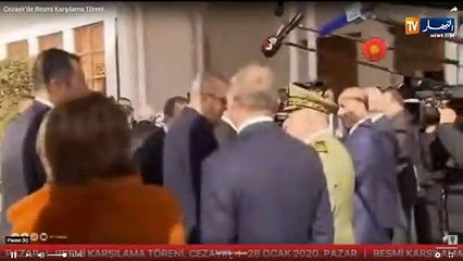 الرئيس التركي رجب طيب أردوغان يصل إلى الجزائر