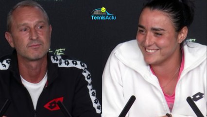 Open d'Australie 2020 - Bertrand Perret, la "French Touch" de Ons Jabeur : "On n'est pas mal !"