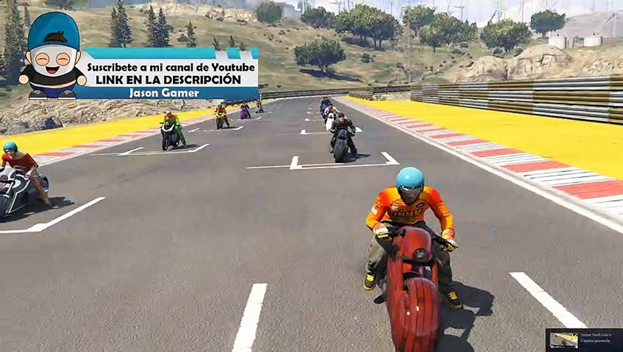 CARRERA DE MOTOS GTA V ONLINE
