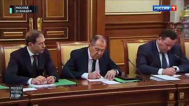 Москва Кремль Путин 26.01.2020
