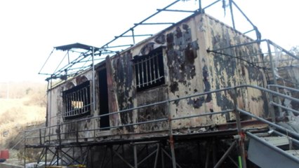 경기 연천군에서 컨테이너 화재...80대 관리인 사망 / YTN