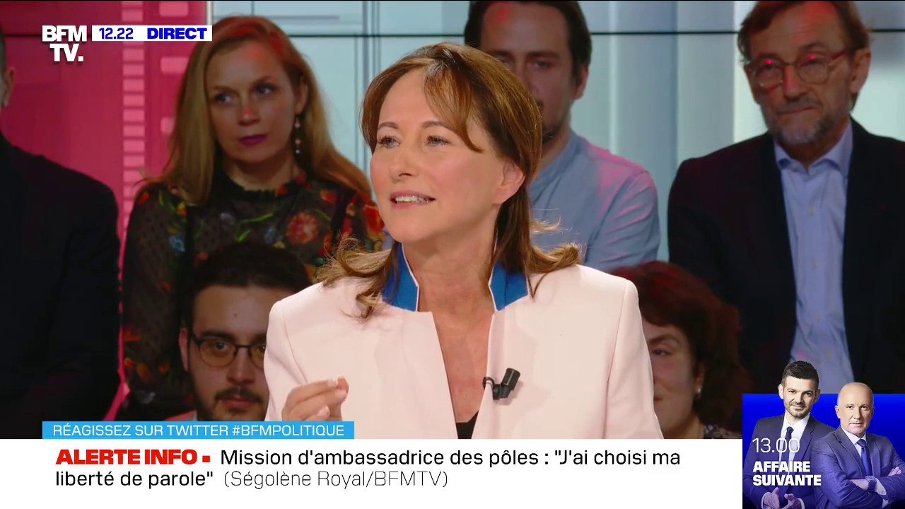 Ségolène Royal "verra" si elle sera candidate à la présidentielle de 2022