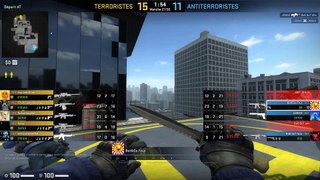 CSGO Agency 1V4 last round