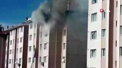 Depremin vurduğu Elazığ'da yangın