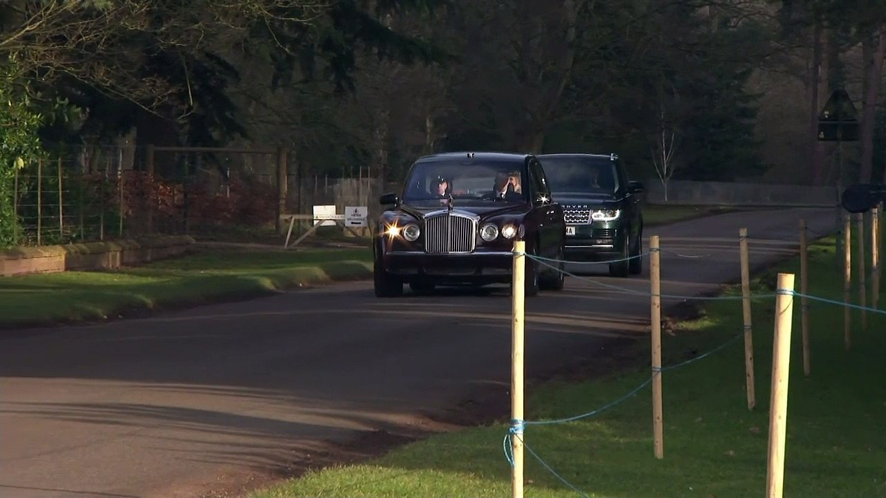 Queen attends Sunday Service at Sandringham after Illness
