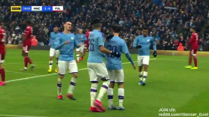 Bernardo Silva Goal HD - Manchester City 2 - 0 Fulham - 26.01.2020 (Full Replay)