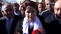 İYİ Parti Genel Başkanı Akşener depremzedeleri ziyaret etti