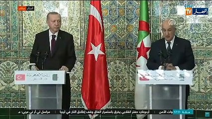 رئيس الجمهورية : لنا إتفاق تام مع تركيا لأن نتبع ماتقرر في برلين