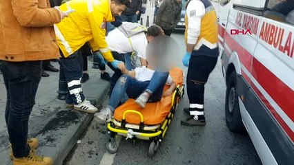 Taksim'de alkol komasına girdiği iddia edilen genç hastaneye kaldırıldı