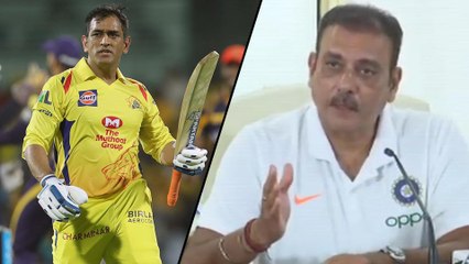 MS Dhoni Future Depends On IPL Performance - Ravi Shastri