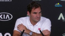 Open d'Australie 2020 - Roger Federer et 