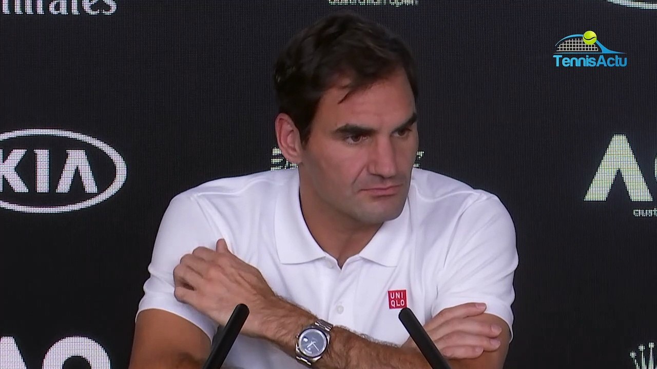 Open d'Australie 2020 - Roger Federer et "ses démons" : "Je ne sais pas si vous comprendrez un jour mais on ne fait pas que penser au tennis"