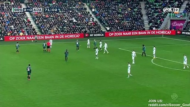 Donny van de Beek Goal HD - Groningen 2 - 1 Ajax - 26.01.2020 (Full Replay)
