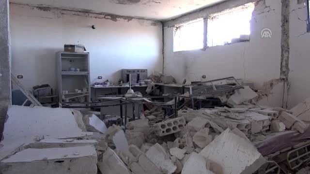 Rusya, İdlib'de hastane vurdu