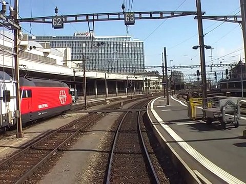 Genève - Brig (partie 2 - Lausanne - Martigny)