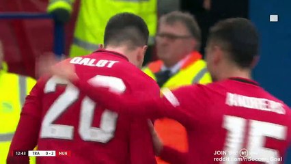 Diogo Dalot Goal HD - Tranmere 0 - 2 Manchester United - 26.01.2020 (Full Replay)