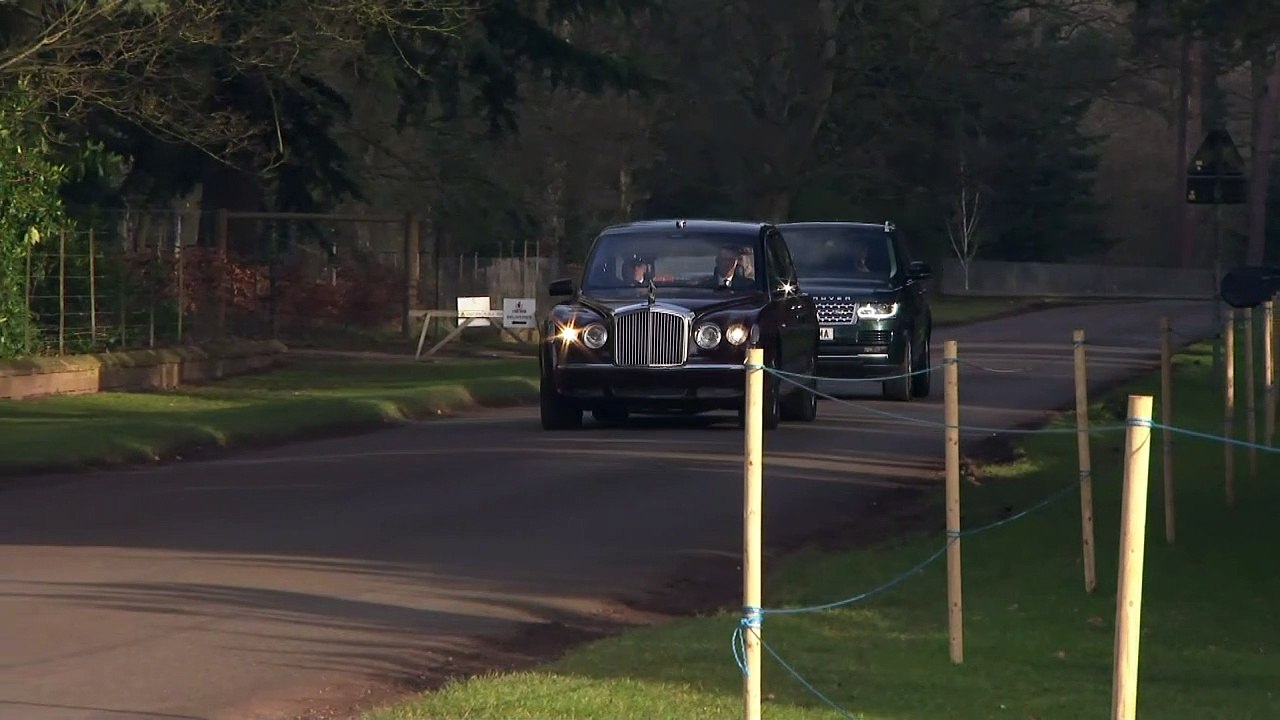 Queen attends Sunday Service at Sandringham after illness