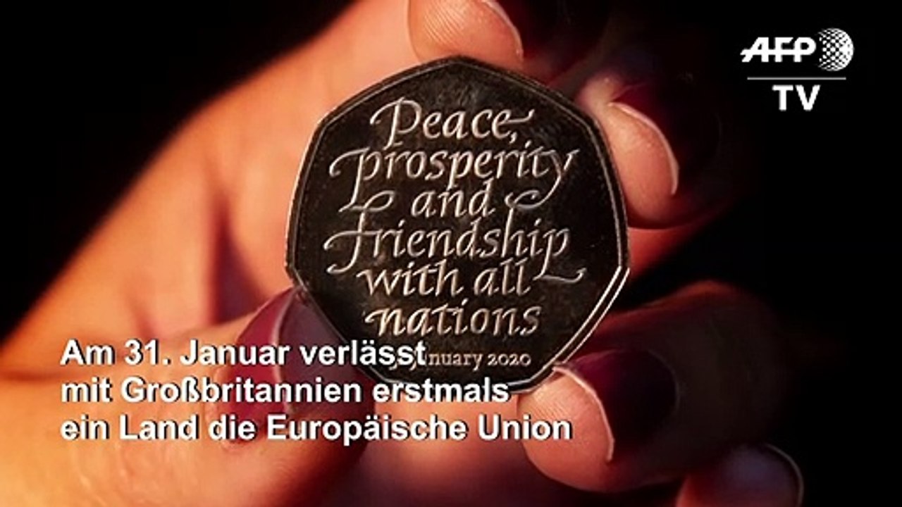 Großbritannien gibt Brexit-Gedenkmünze heraus