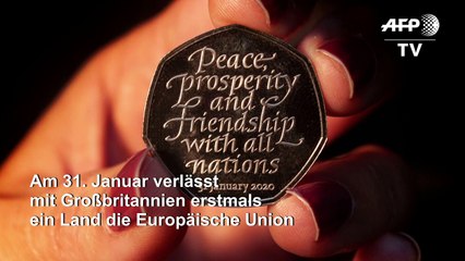 Großbritannien gibt Brexit-Gedenkmünze heraus
