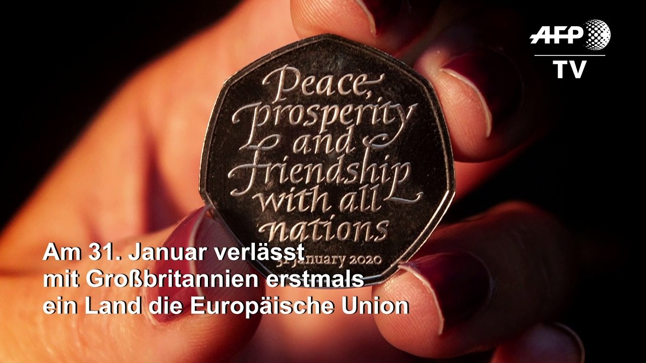 Großbritannien gibt Brexit-Gedenkmünze heraus