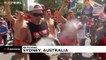 Aborígenes australianos protestan por la celebración del Día de Australia