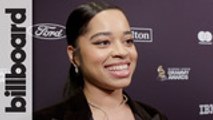 Ella Mai Discusses Her Best R&B Album Nomination & Her Upcoming Chris Brown Collaboration at Clive Davis' Pre-Grammy Gala | Billboard