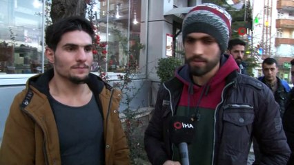 Enkaz altındaki çifti kurtaran Suriyeli Mahmut o anları anlattı