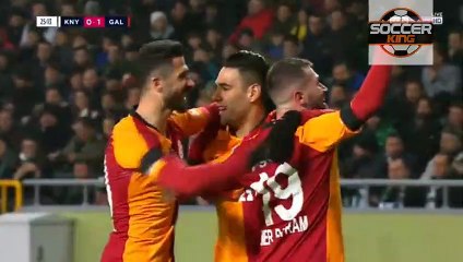 Falcao Goal HD - Konyaspor 0-1 Galatasaray