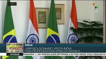 Brasil y la India firman 15 acuerdos de intercambio económico
