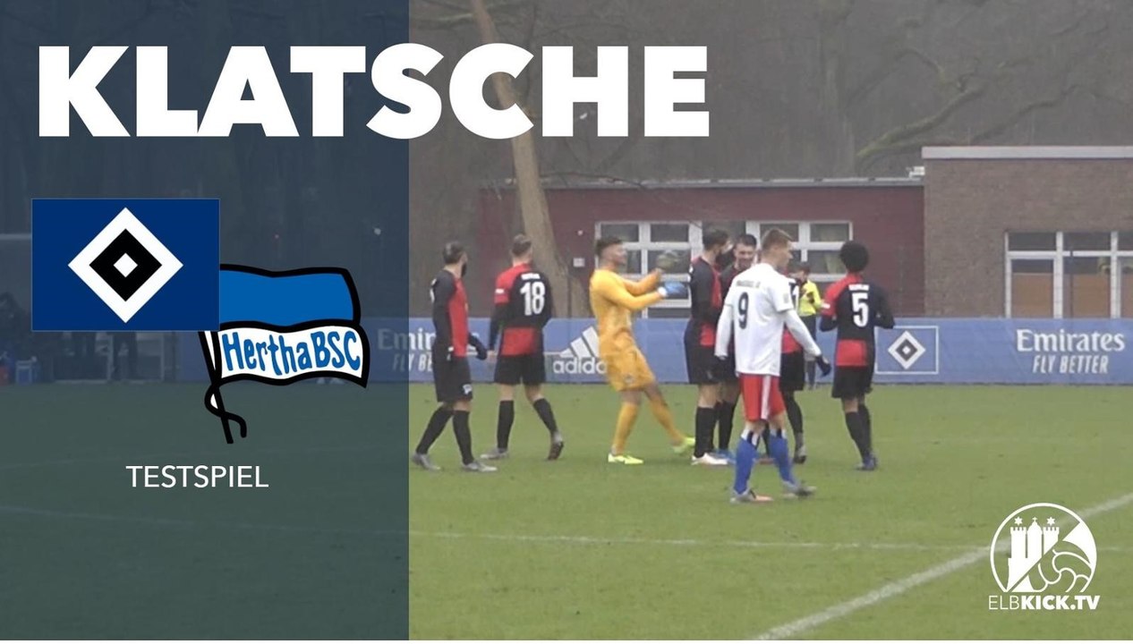 50-Meter-Tor bei Testspiel-Klatsche! | Hamburger SV II - Hertha BSC II (Testspiel)