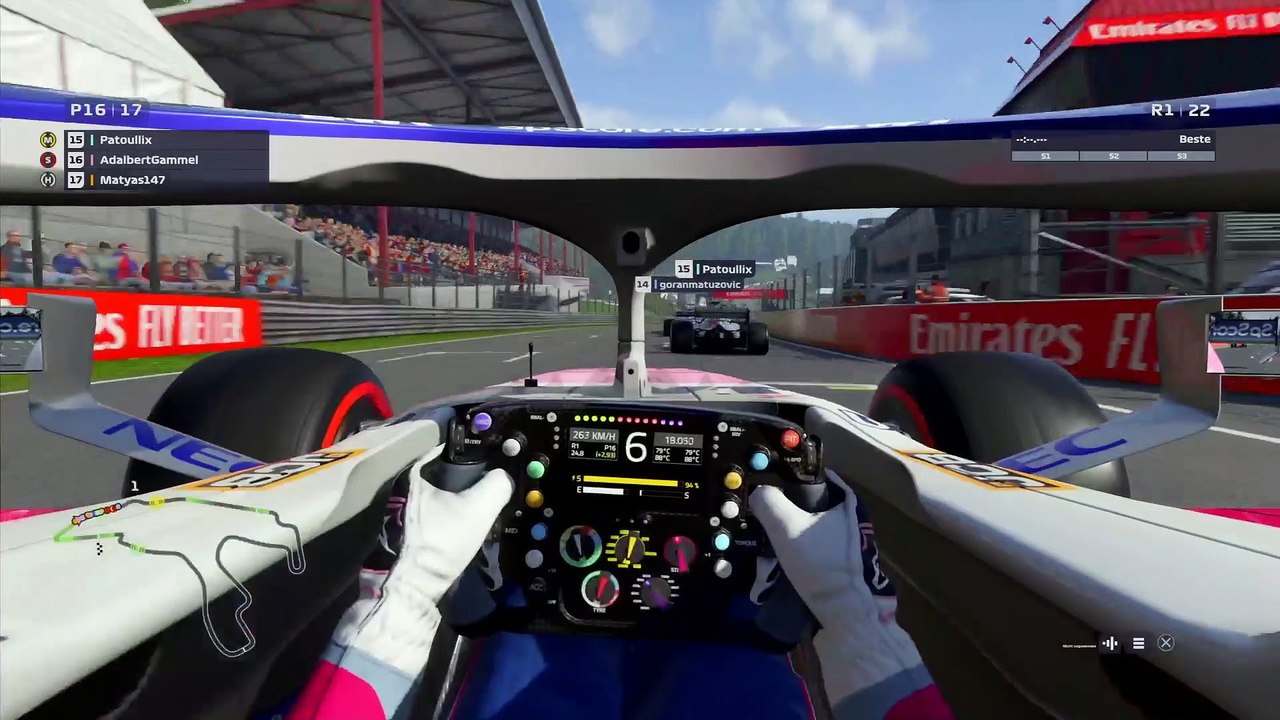 F1 2019 - F1RLPSN - Belgien