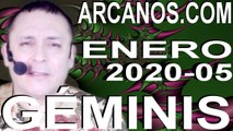 GEMINIS ENERO 2020 ARCANOS.COM - Horóscopo 26 de enero al 1 de febrero de 2020 - Semana 05