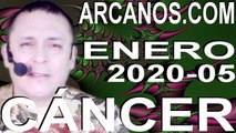 CANCER ENERO 2020 ARCANOS.COM - Horóscopo 26 de enero al 1 de febrero de 2020 - Semana 05