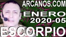 ESCORPIO ENERO 2020 ARCANOS.COM - Horóscopo 26 de enero al 1 de febrero de 2020 - Semana 05