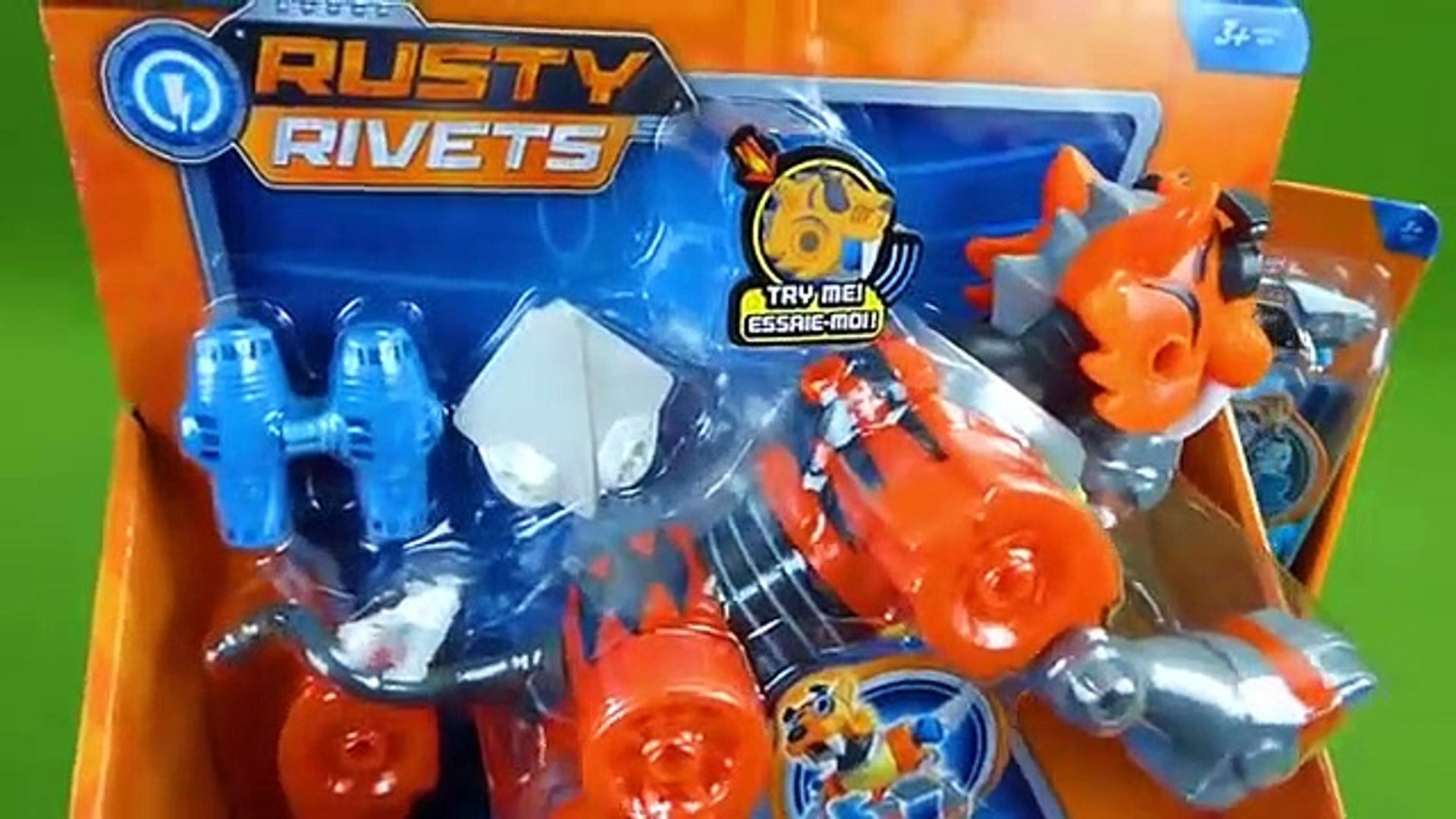 Rusty Rivets Toys NEW Tiger Bot Gorilla Robot Botarilla STEM Engineering  Build Me Kids Toy Videos - video Dailymotion