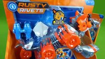 Rusty Rivets Toys NEW Tiger Bot Gorilla Robot Botarilla STEM Engineering Build Me Kids Toy Videos