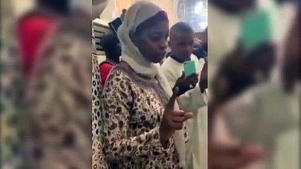 Levée du corps de  Mouhamed Cissé américain - Sa tante se convertir à l'islam