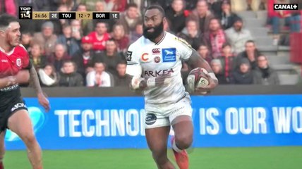 L'énorme prestation de Semi Radradra face au Stade Toulousain