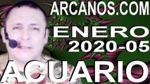ACUARIO ENERO 2020 ARCANOS.COM - Horóscopo 26 de enero al 1 de febrero de 2020 - Semana 05