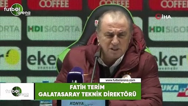 Fatih Terim: Vazgeçmek taraftarı olan biri değilim